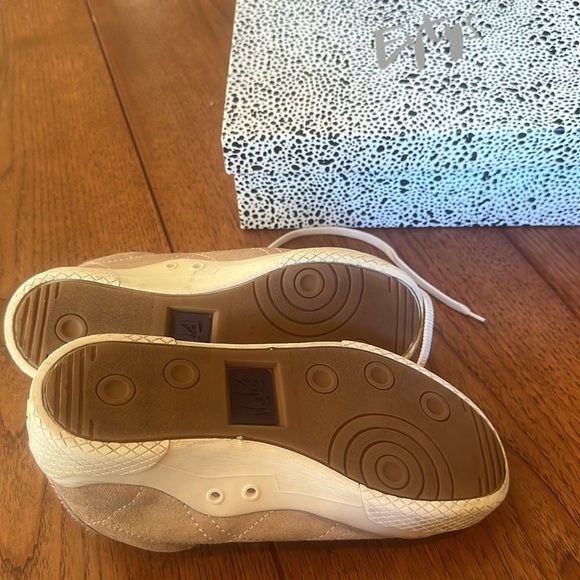 Eytys chunky sneakers in pale pink. - Picture 3 of 7